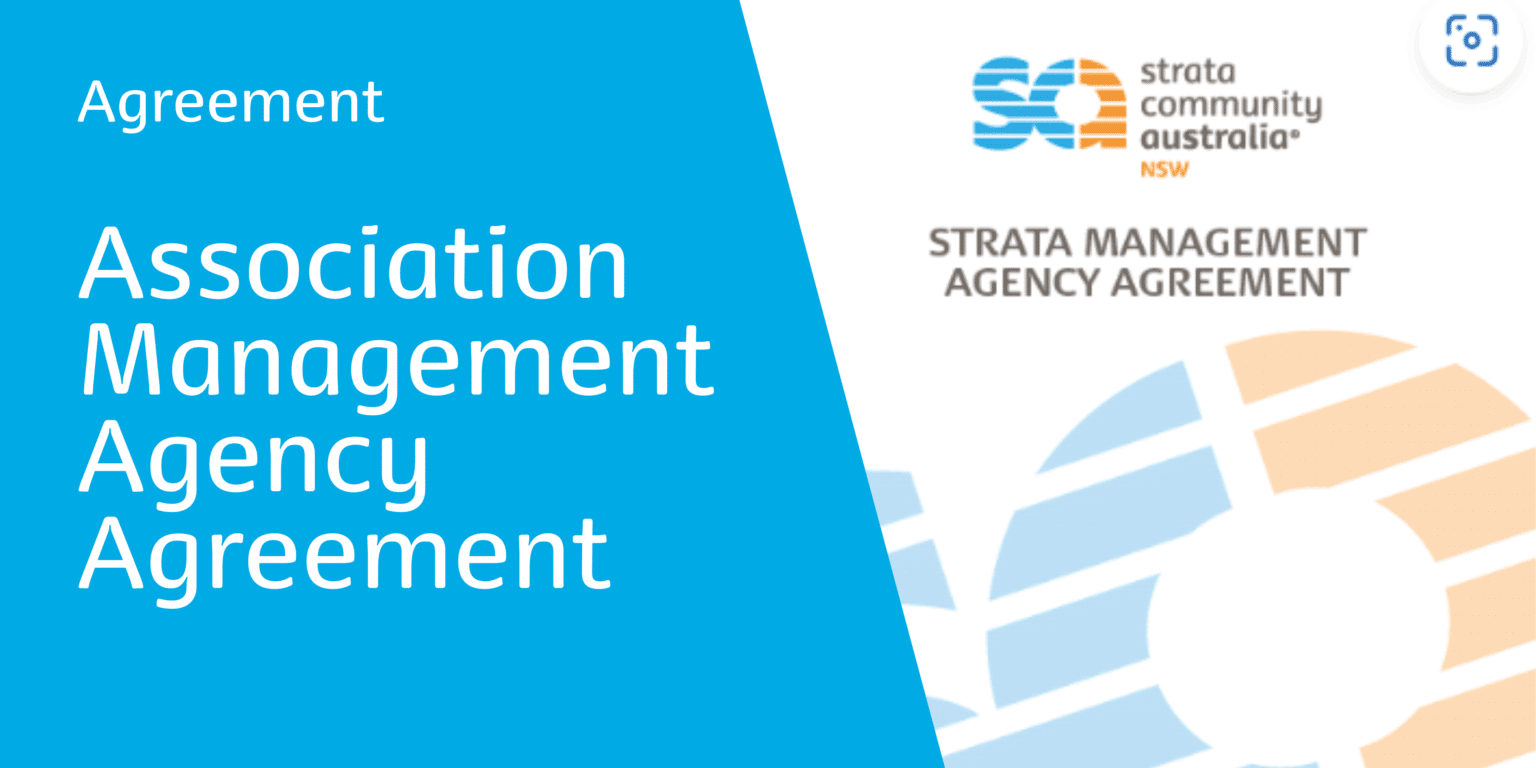 Strata Managing Agency Agreement - Strata Community Association (NSW)